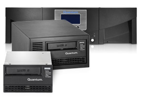 The line of LTO-5 Drives Including the iScalar Library, and LTO-5 internal and external drives.